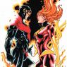 Phoenix (Jean Grey) and Cyclops (Scott Summers)