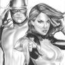 Marvel Girl (Jean Grey) & Cyclops (Scott Summers)