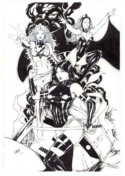 Phoenix, Storm and Psylocke